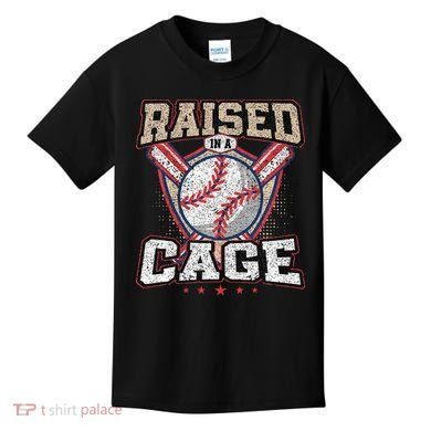 Raised In A Cage Kids T-Shirt