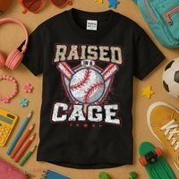 Raised In A Cage Kids T-Shirt thumb 3