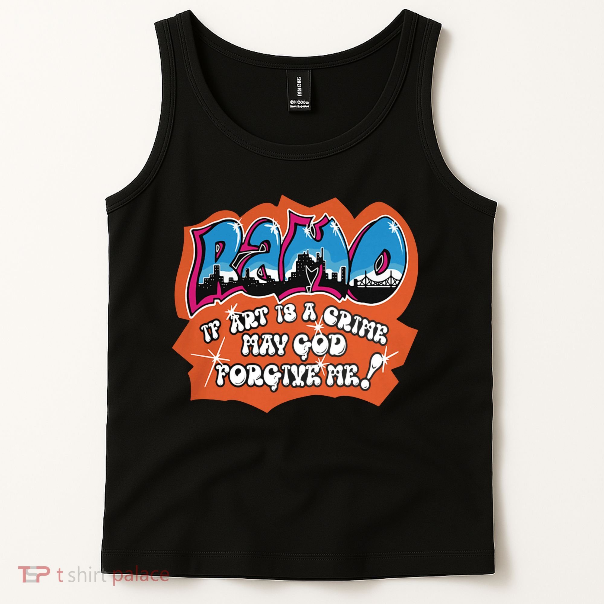 Ramo If Art Is A Crime May God Forgive Me Tank Top