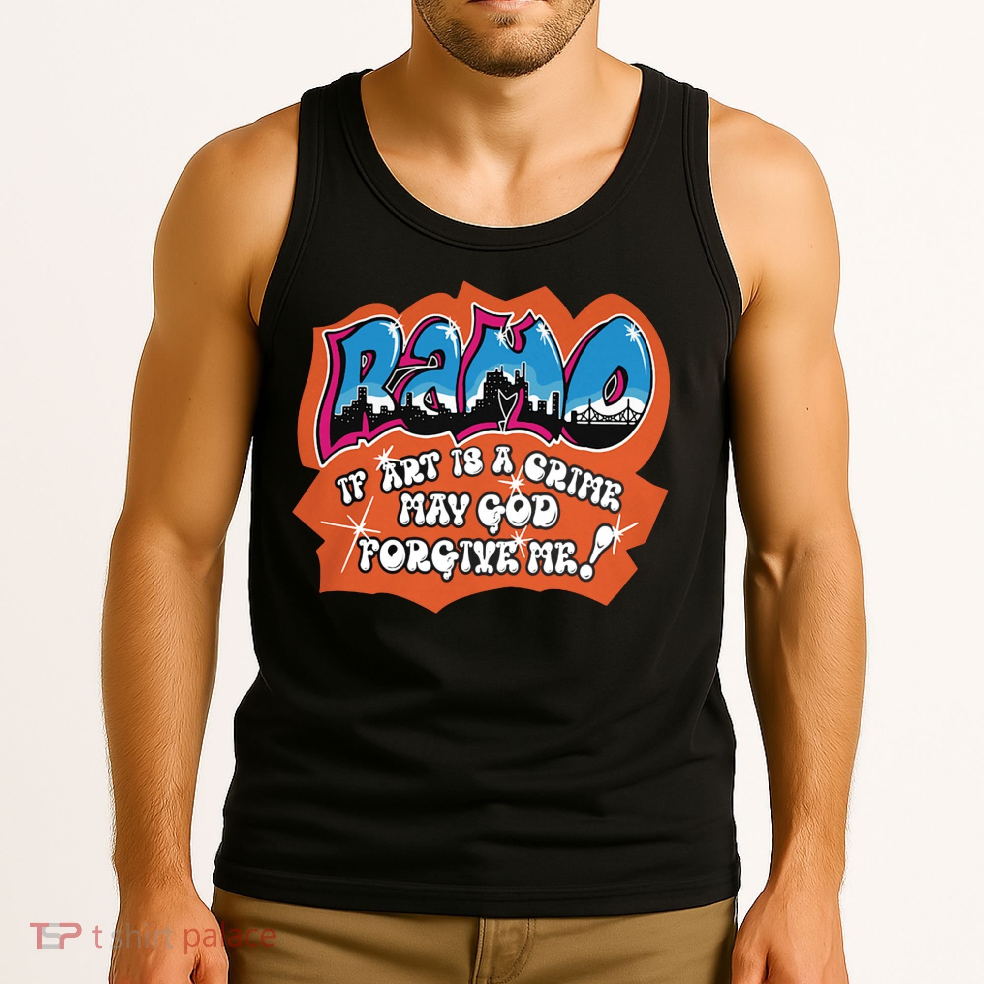 Ramo If Art Is A Crime May God Forgive Me Tank Top