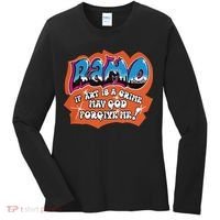 Ramo If Art Is A Crime May God Forgive Me Women's Long Sleeve Shirt thumb 0