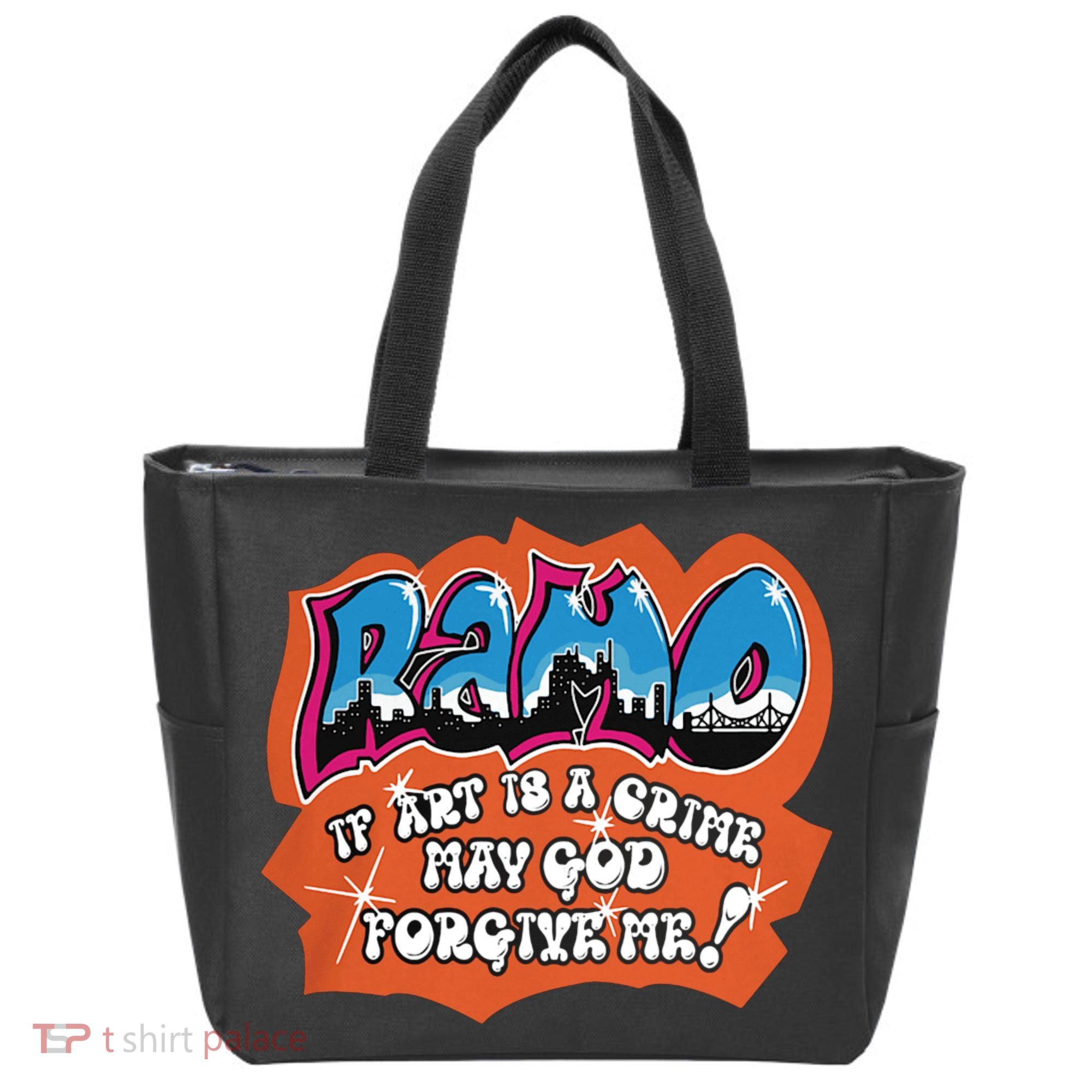 Ramo If Art Is A Crime May God Forgive Me Tote Bag