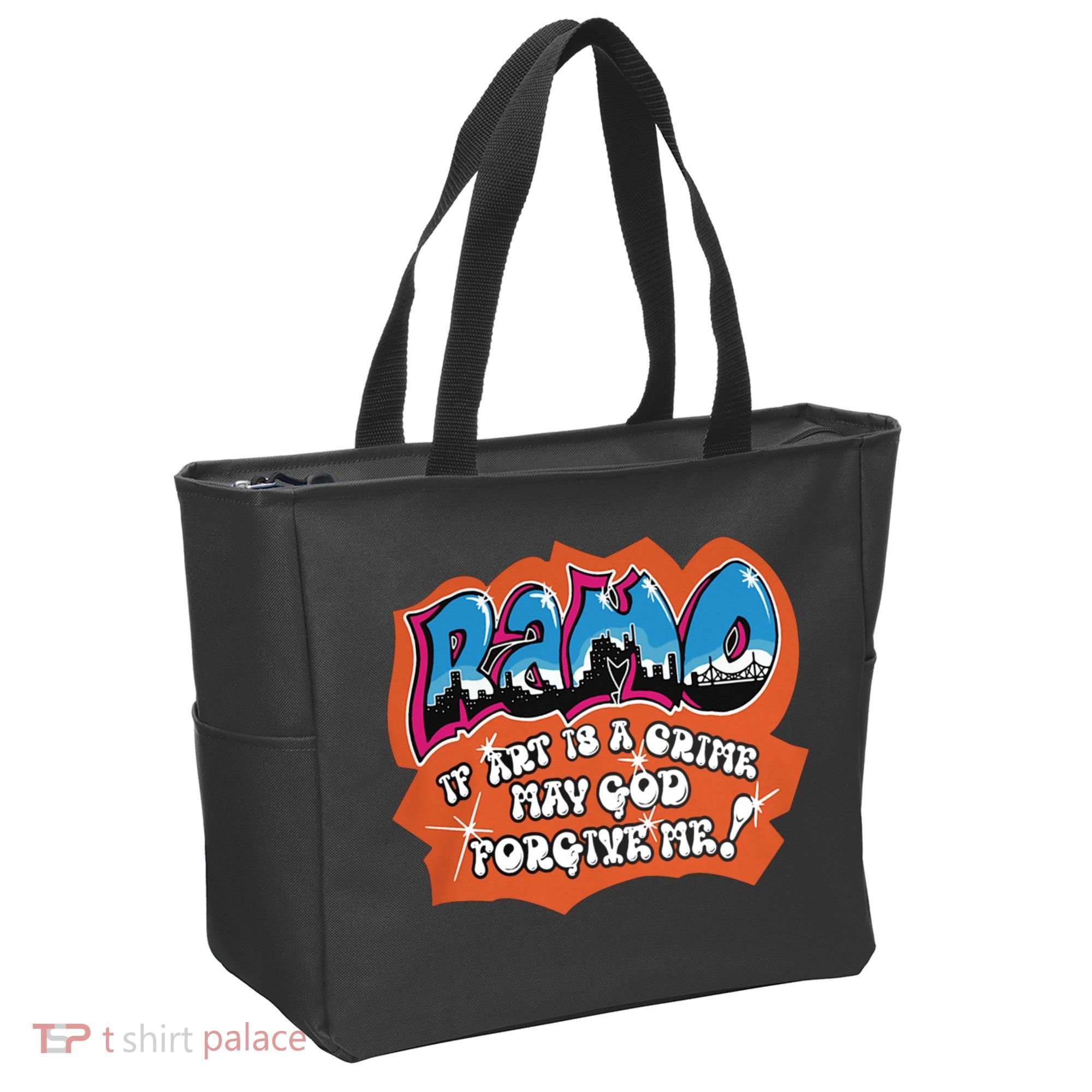 Ramo If Art Is A Crime May God Forgive Me Tote Bag