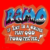 Ramo If Art Is A Crime May God Forgive Me Santa Hat thumb 1