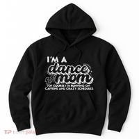 Retro I’M A Dance Mom Of Course I’M Running On Caffeine Hoodie thumb 0