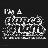 Retro I’M A Dance Mom Of Course I’M Running On Caffeine Apron thumb 3