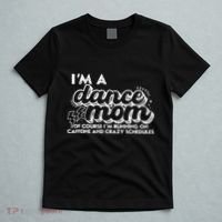 Retro I’M A Dance Mom Of Course I’M Running On Caffeine T-Shirt thumb 5