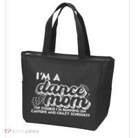 Retro I’M A Dance Mom Of Course I’M Running On Caffeine Tote Bag thumb 3