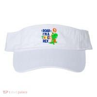 Roar I'm A Three Rex Dinosaur 3rd Birthday Boy 3 Years Bday Visor thumb 0