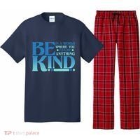 Retro In A World Where You Can Be Anything Be Kind Pajama Set thumb 0