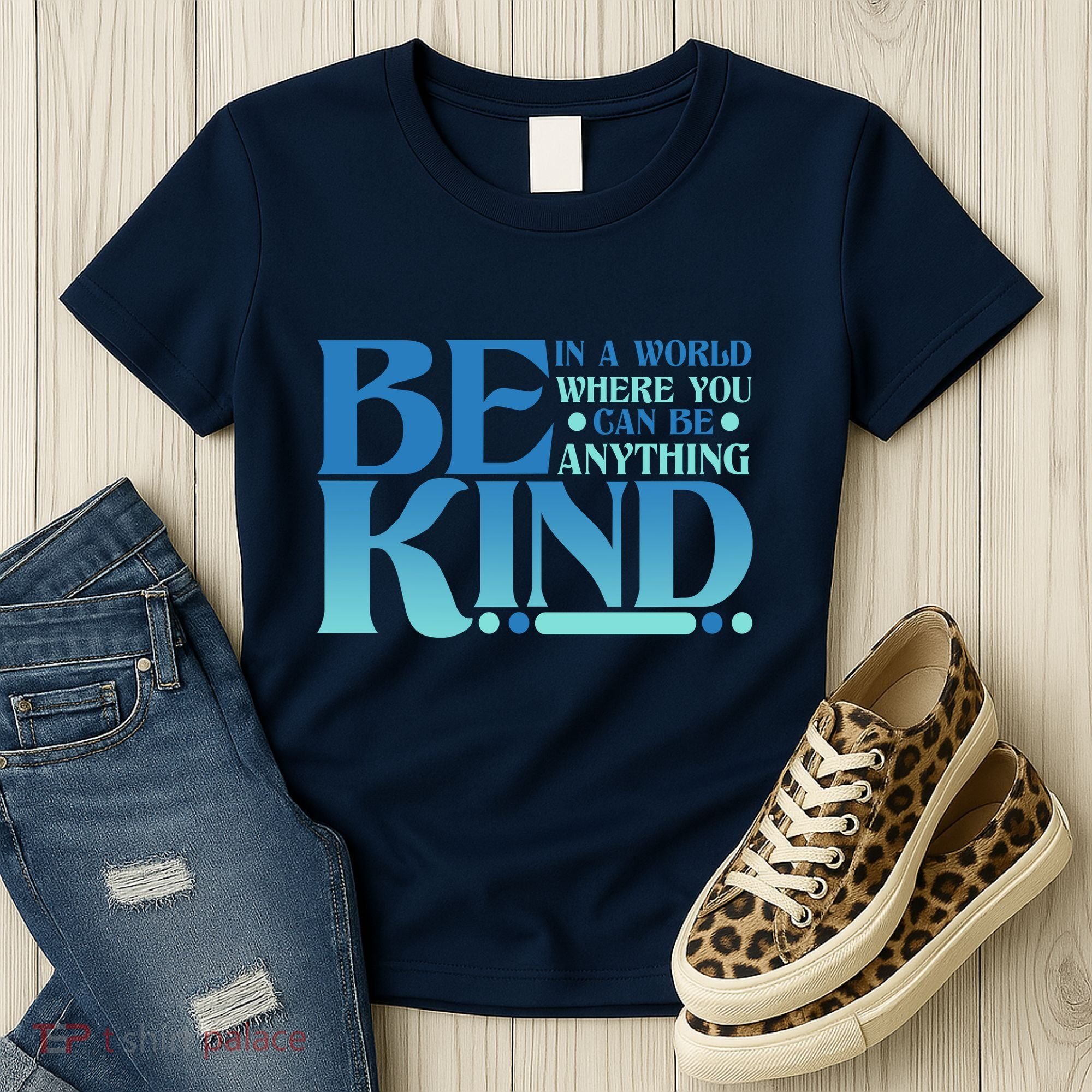 Retro In A World Where You Can Be Anything Be Kind Women's T-Shirt