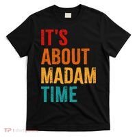 Retro ItS About Madam Time T-Shirt thumb 0