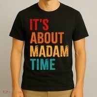 Retro ItS About Madam Time T-Shirt thumb 3
