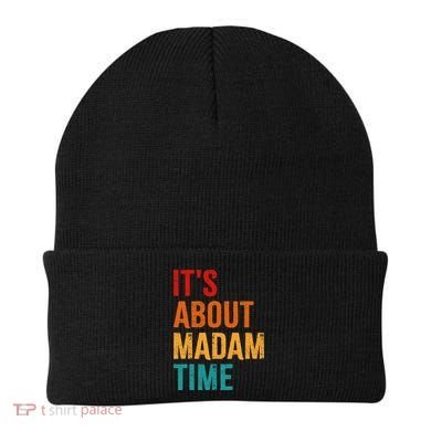 Retro ItS About Madam Time Beanie
