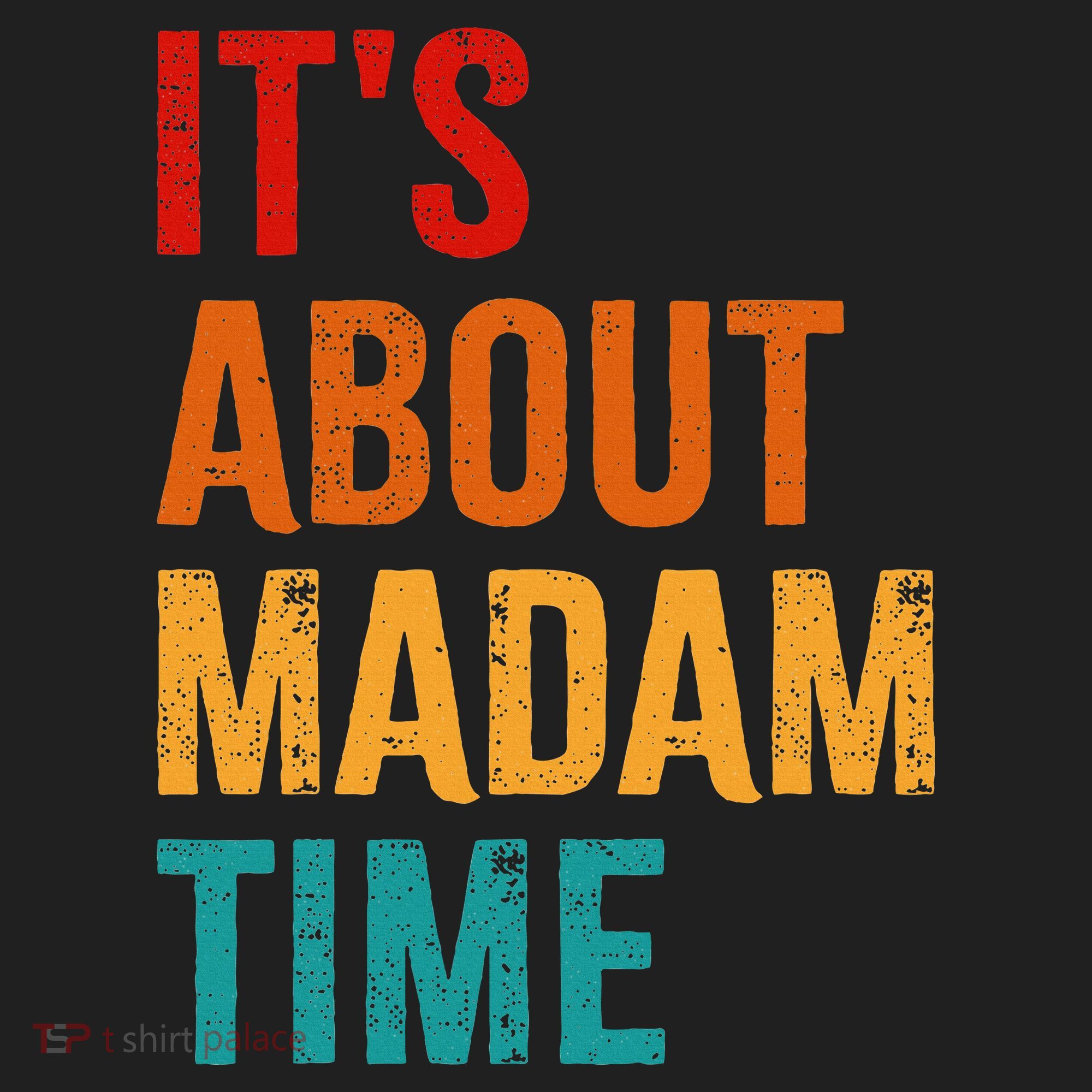 Retro ItS About Madam Time Tumbler
