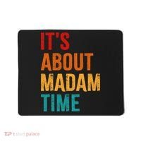 Retro ItS About Madam Time Mousepad thumb 0