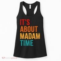 Retro ItS About Madam Time Women's Tank Top thumb 0
