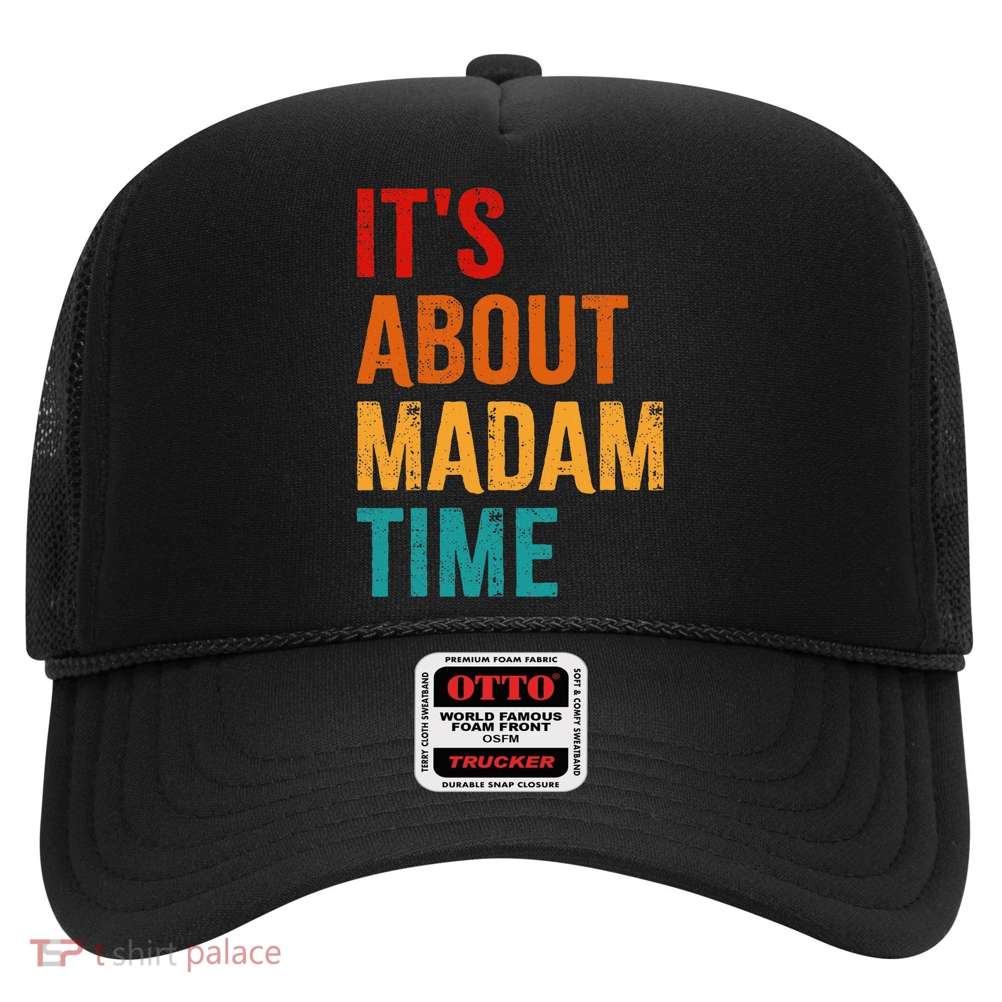 Retro ItS About Madam Time Hat