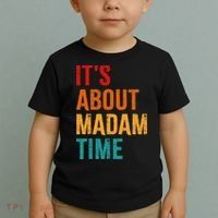 Retro ItS About Madam Time Toddler T-Shirt thumb 2