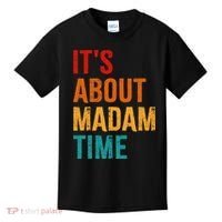 Retro ItS About Madam Time Kids T-Shirt thumb 0