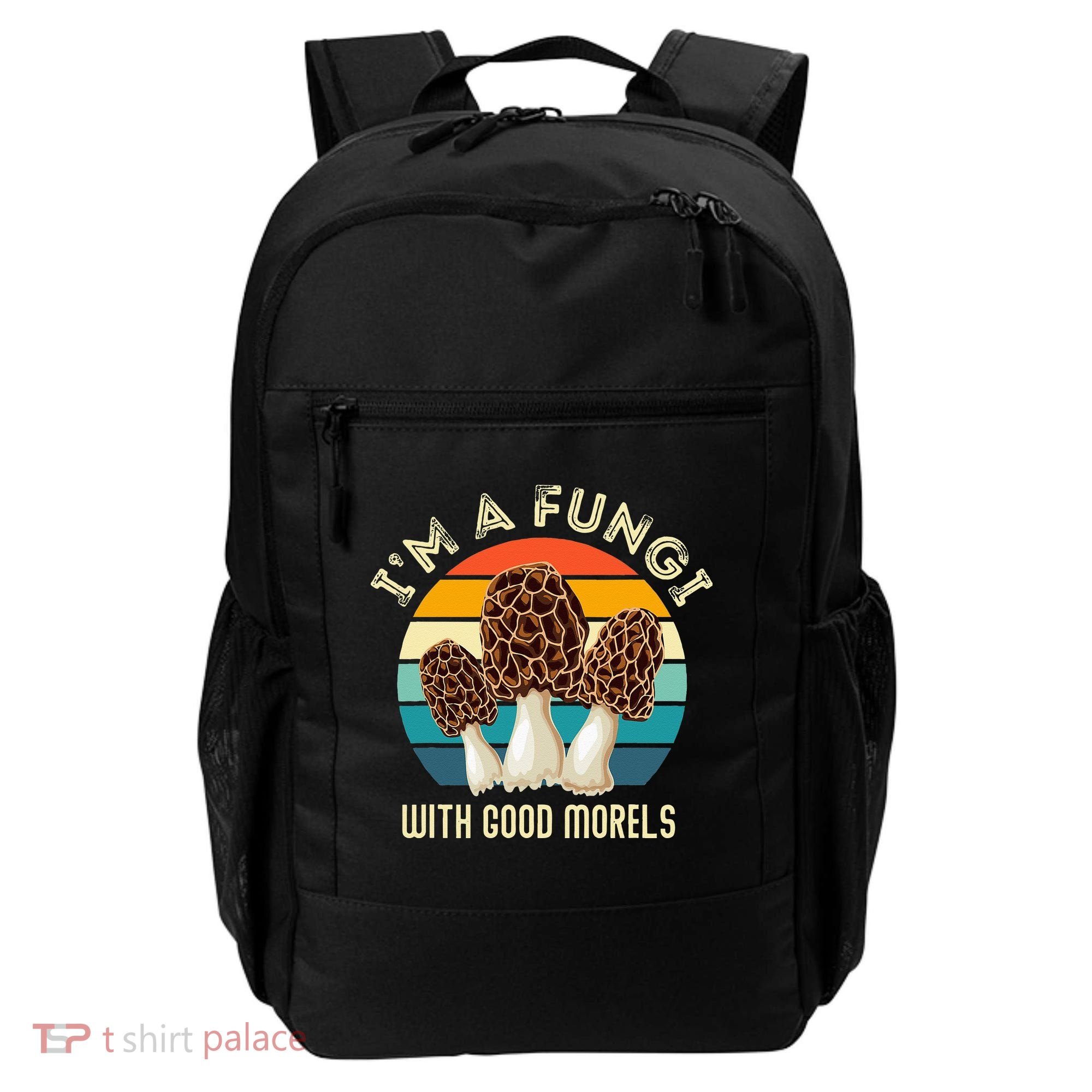 Retro I’M A FUNGI with GOOD MORELS Funny Morel Meme Backpack