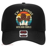 Retro I’M A FUNGI with GOOD MORELS Funny Morel Meme Hat thumb 0
