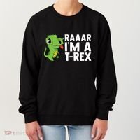 Raar I'm A T Rex Cute Funny Dinosaur Women's Sweatshirt thumb 0