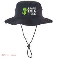 Raar I'm A T Rex Cute Funny Dinosaur Bucket Hat thumb 0