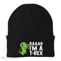 Raar I'm A T Rex Cute Funny Dinosaur Beanie thumb 0