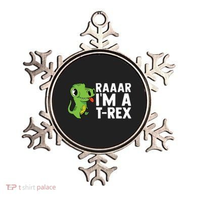Raar I'm A T Rex Cute Funny Dinosaur Ornament