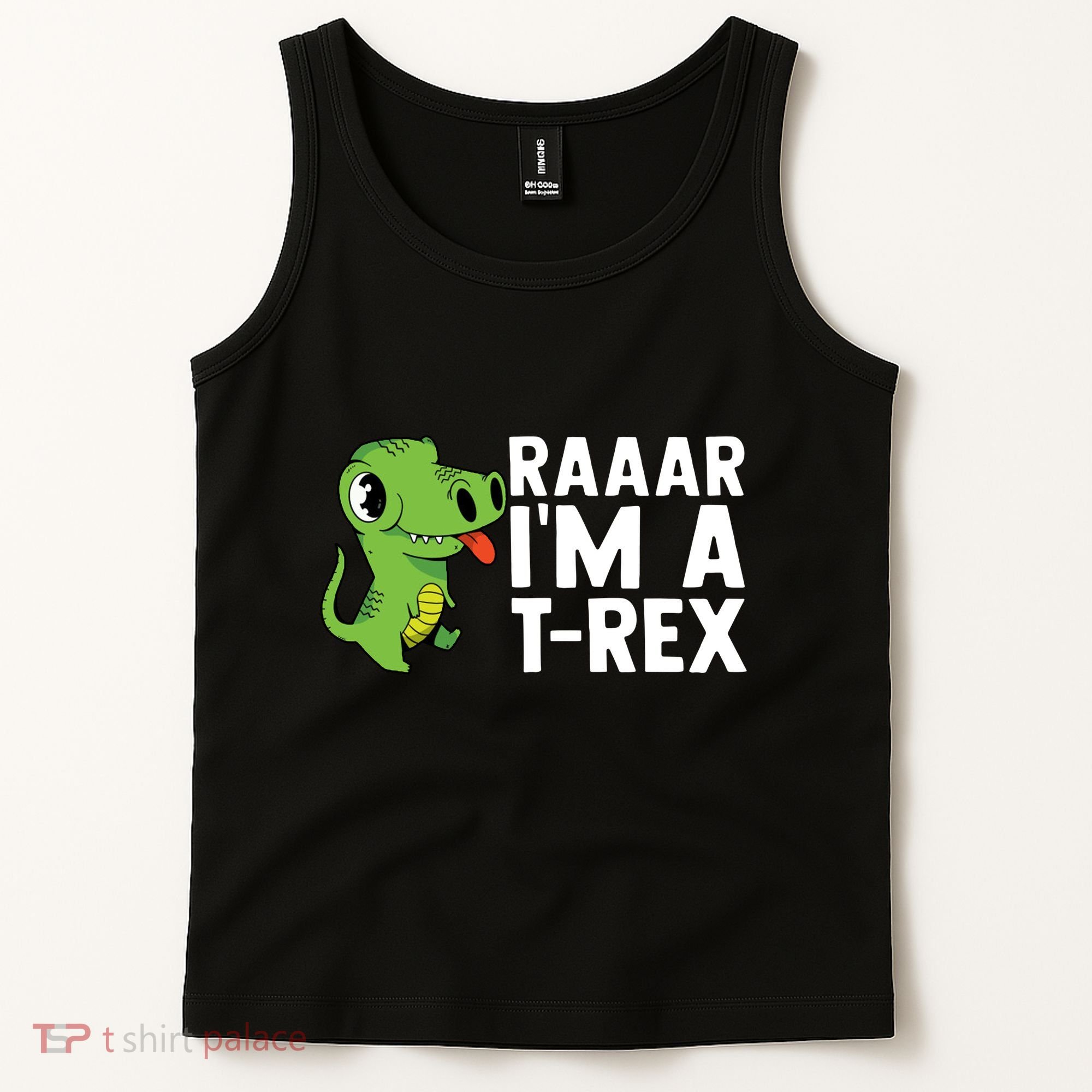 Raar I'm A T Rex Cute Funny Dinosaur Tank Top