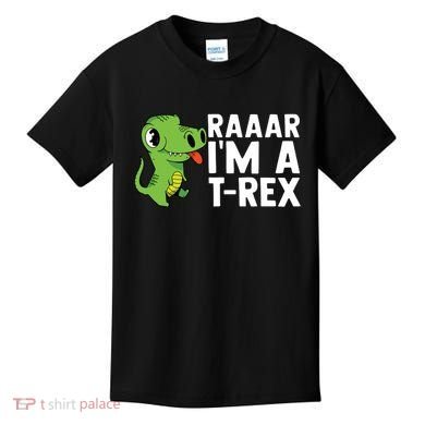 Raar I'm A T Rex Cute Funny Dinosaur Kids T-Shirt