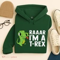 Raar I'm A T Rex Cute Funny Dinosaur Hoodie thumb 4