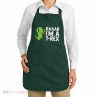Raar I'm A T Rex Cute Funny Dinosaur Apron thumb 2