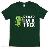 Raar I'm A T Rex Cute Funny Dinosaur T-Shirt thumb 0