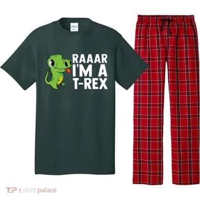 Raar I'm A T Rex Cute Funny Dinosaur Pajama Set