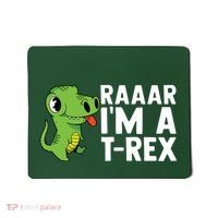 Raar I'm A T Rex Cute Funny Dinosaur Mousepad thumb 0