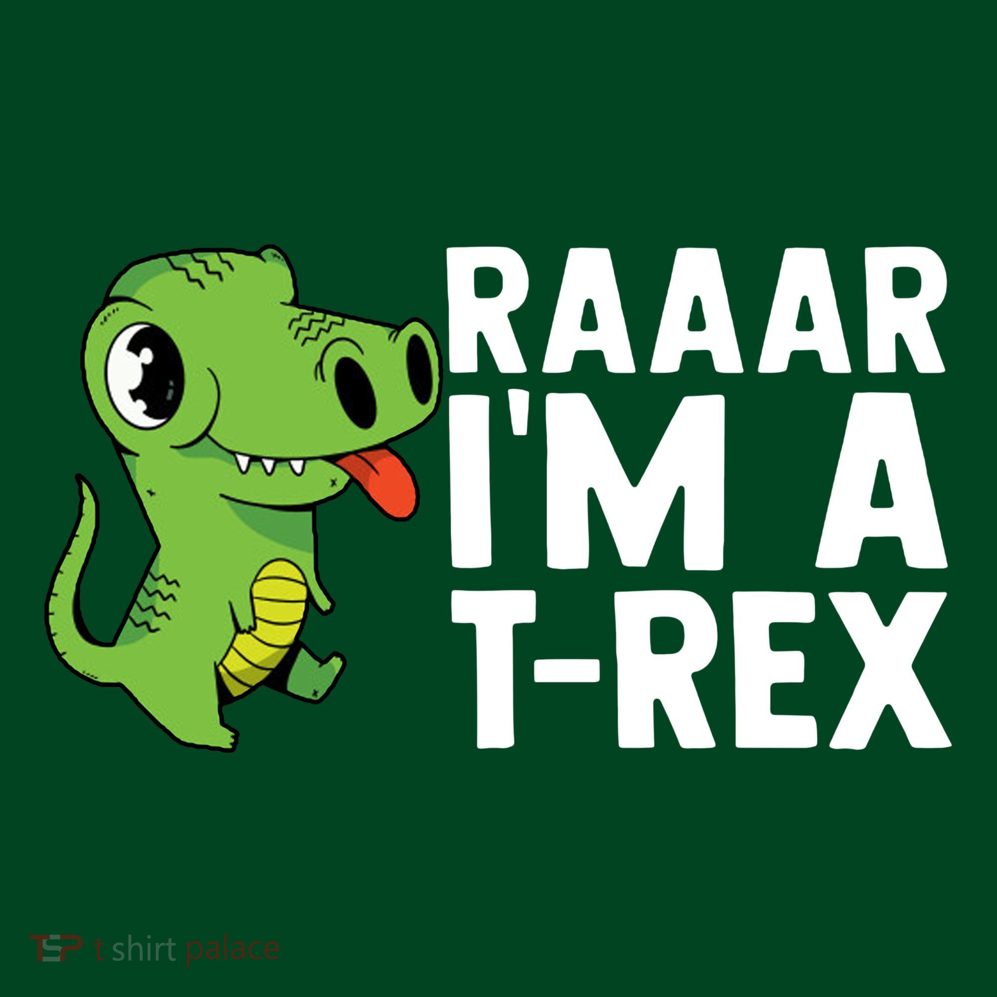 Raar I'm A T Rex Cute Funny Dinosaur Women's T-Shirt