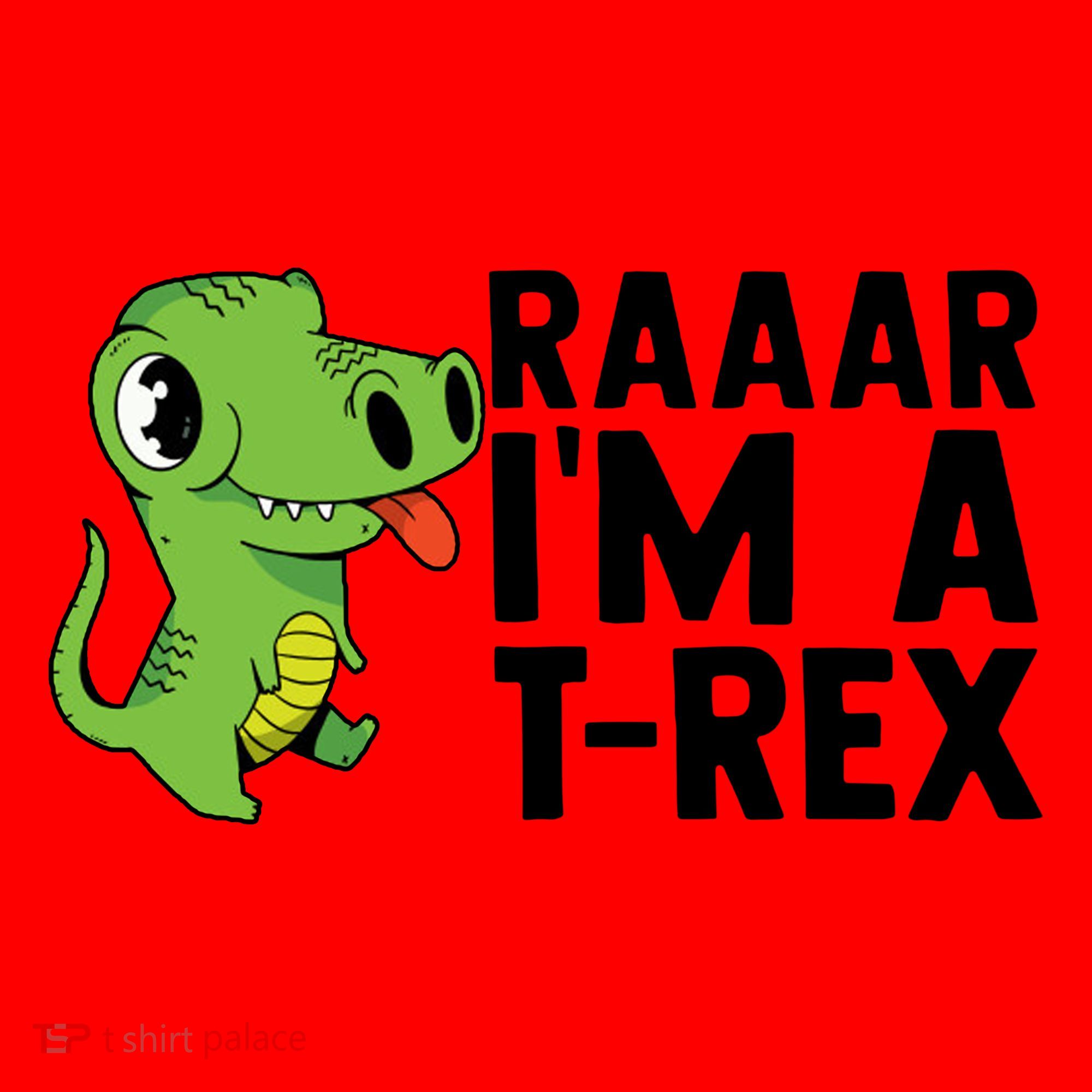 Raar I'm A T Rex Cute Funny Dinosaur Santa Hat