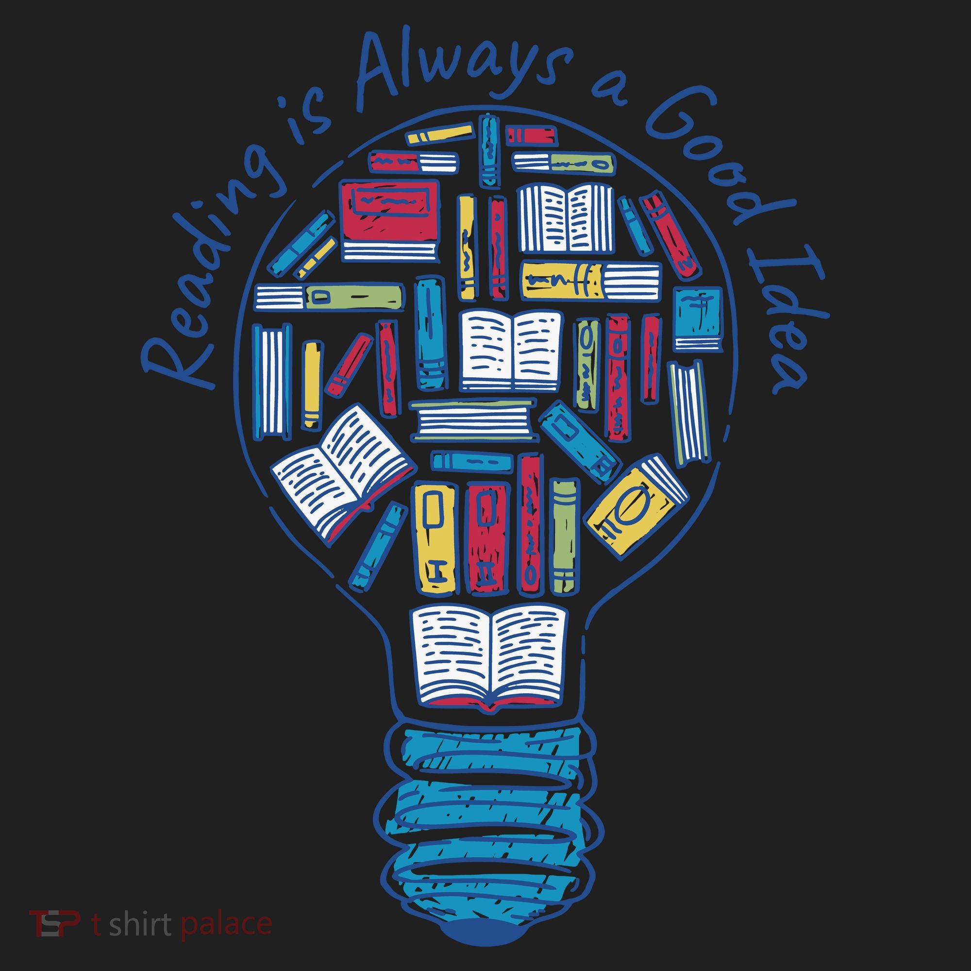 Reading Is Always A Good Idea Lightbulb Women's Sweatshirt