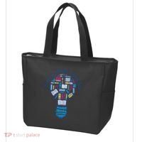 Reading Is Always A Good Idea Lightbulb Tote Bag thumb 3