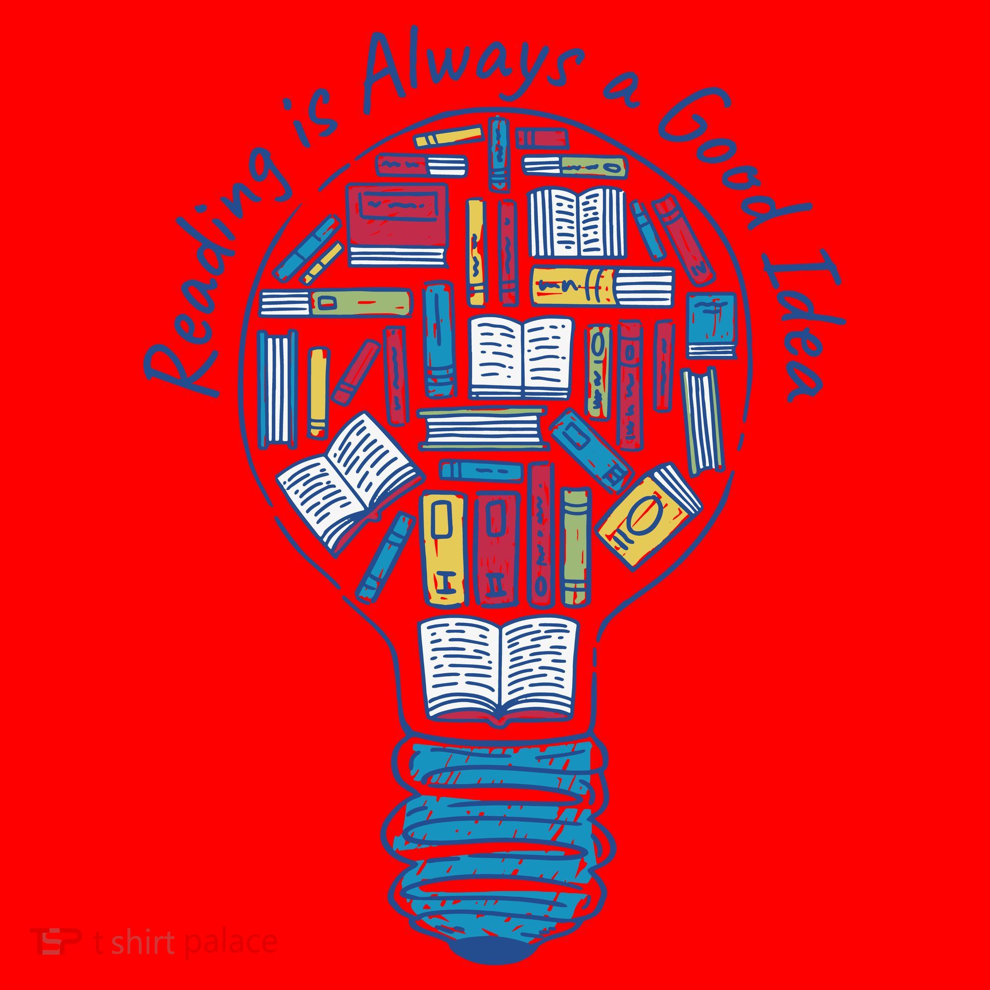 Reading Is Always A Good Idea Lightbulb Santa Hat