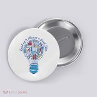 Reading Is Always A Good Idea Lightbulb Button thumb 0