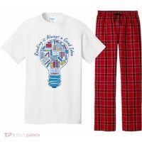 Reading Is Always A Good Idea Lightbulb Pajama Set thumb 0