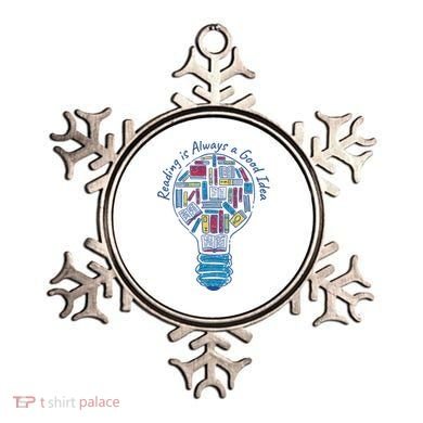 Reading Is Always A Good Idea Lightbulb Ornament