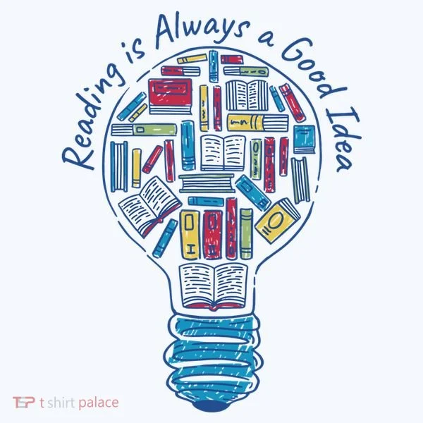 Reading Is Always A Good Idea Lightbulb Women's Long Sleeve Shirt
