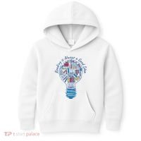 Reading Is Always A Good Idea Lightbulb Kids Hoodie thumb 0
