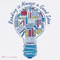 Reading Is Always A Good Idea Lightbulb Kids T-Shirt thumb 4