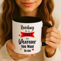 Reading Is A Ticket To Where Ever You Want To Go Coffee Mug thumb 3
