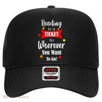 Reading Is A Ticket To Where Ever You Want To Go Hat thumb 0